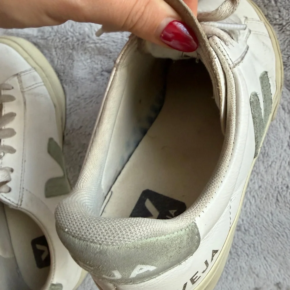 Veja Campo Leather White Matcha - Picture 8 of 10
